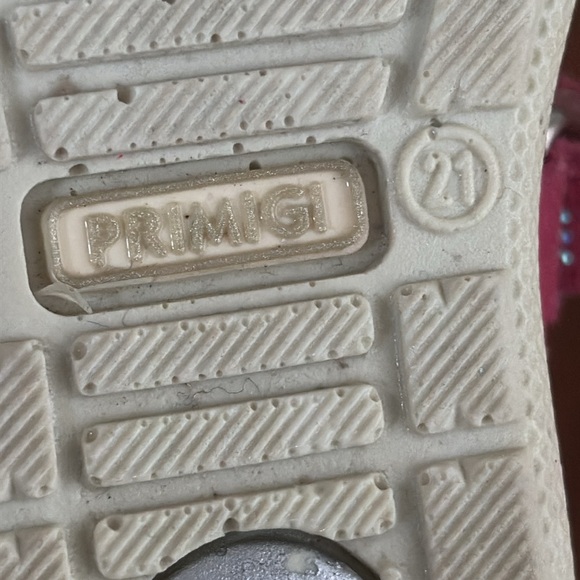 Primigi pink studded Mary Jane, pink leather, size 5.5 - Picture 10 of 10